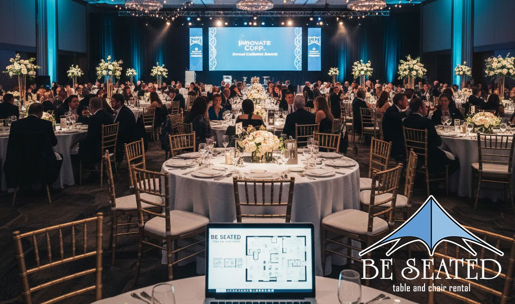 How to Rent Tables and Chairs for Your Corporate Event