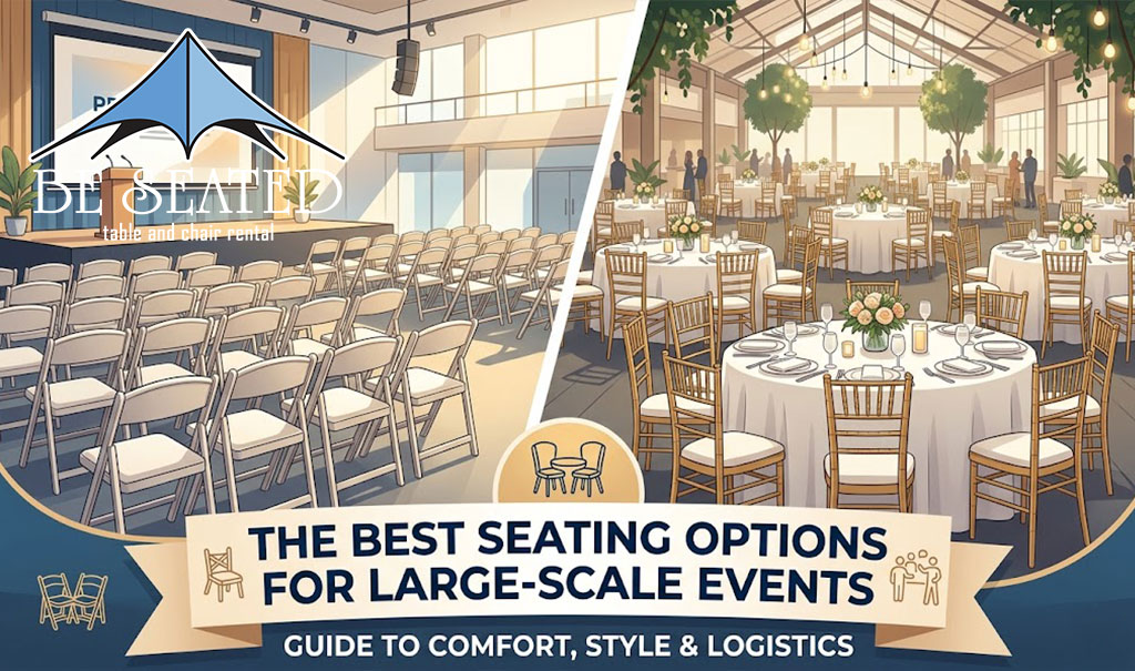 The Best Seating Options for Large-Scale Events